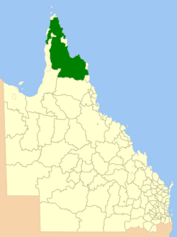 Location within Queensland