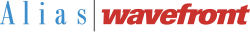 Alias Wavefront wordmark