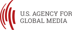 Logo of the U.S. Agency for Global Media