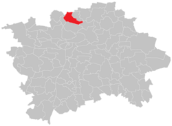 Location of Bohnice in Prague
