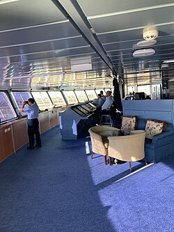 Bridge of MS Nautica