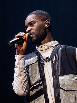 Dave performing in Brussels in 2026