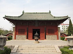 Temple of Guandi in Guangrao; built in 1028, making it the oldest extant wooden building in the province