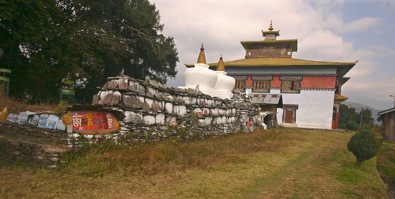 Mani stone slabs outside Tashiding Monastery.jpg