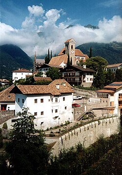 A panorama of Schenna