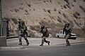 Cypriot Special Forces during fire and movement drills.