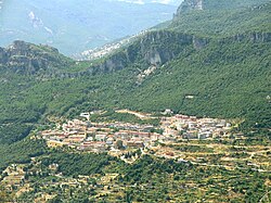 View of Osini