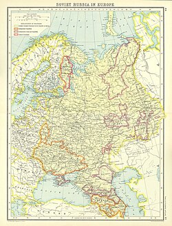 Soviet Russia and Soviet Ukraine in 1921