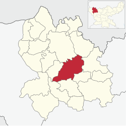 Location of Patan