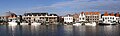 Houses along the Spaarne River