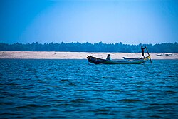 Godavari river near Achanta
