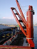 A Liebherr LS ship crane