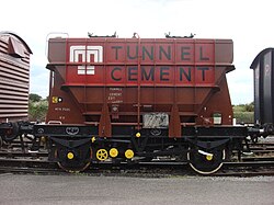 Presflo bulk cement wagon (UK)
