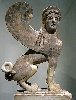 Sphinx, Greece, 530 BCE