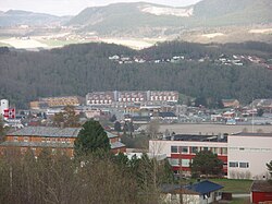 Melhus village