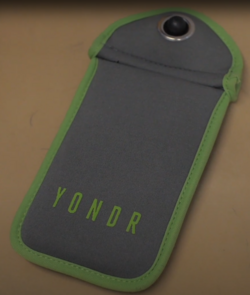 A Yondr phone pouch