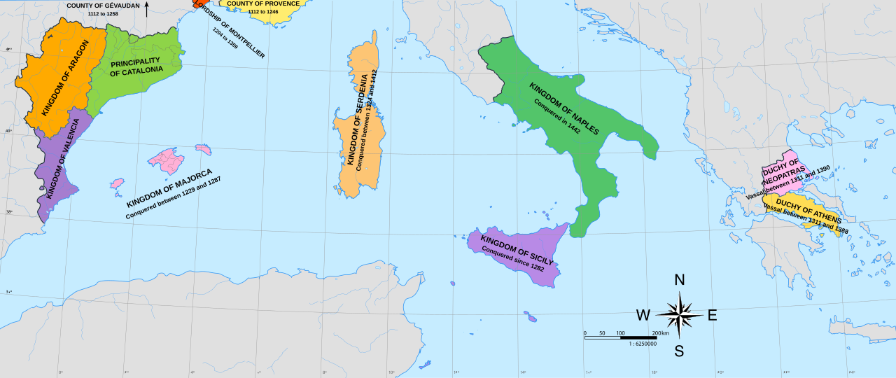 Map of the Crown of Aragon.svg