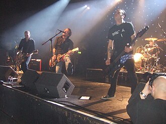 The Wildhearts performing in 2007