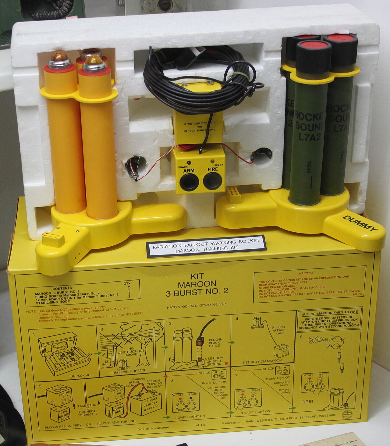 Hack Green Secret Nuclear Bunker displays 03 (Maroon rocket crop).jpg