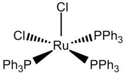 Dichlorotris(triphenylphosphine)ruthenium(II) is a precatalyst based on ruthenium.