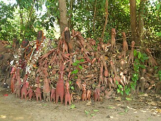 Dharmaraj Gajan is the traditional festival of Barddhaman, Bankura district villages