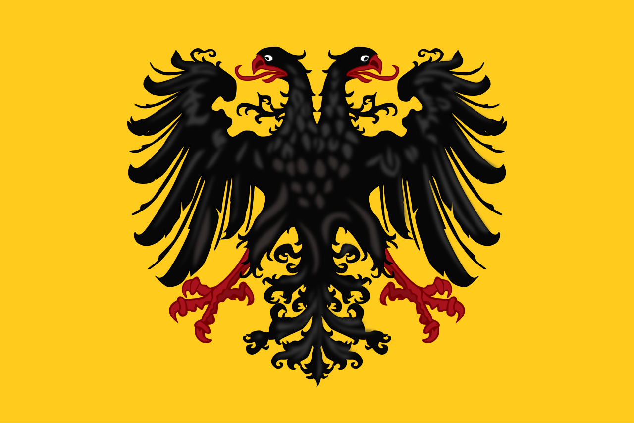 Banner of the Holy Roman Emperor without haloes (1400-1806).svg