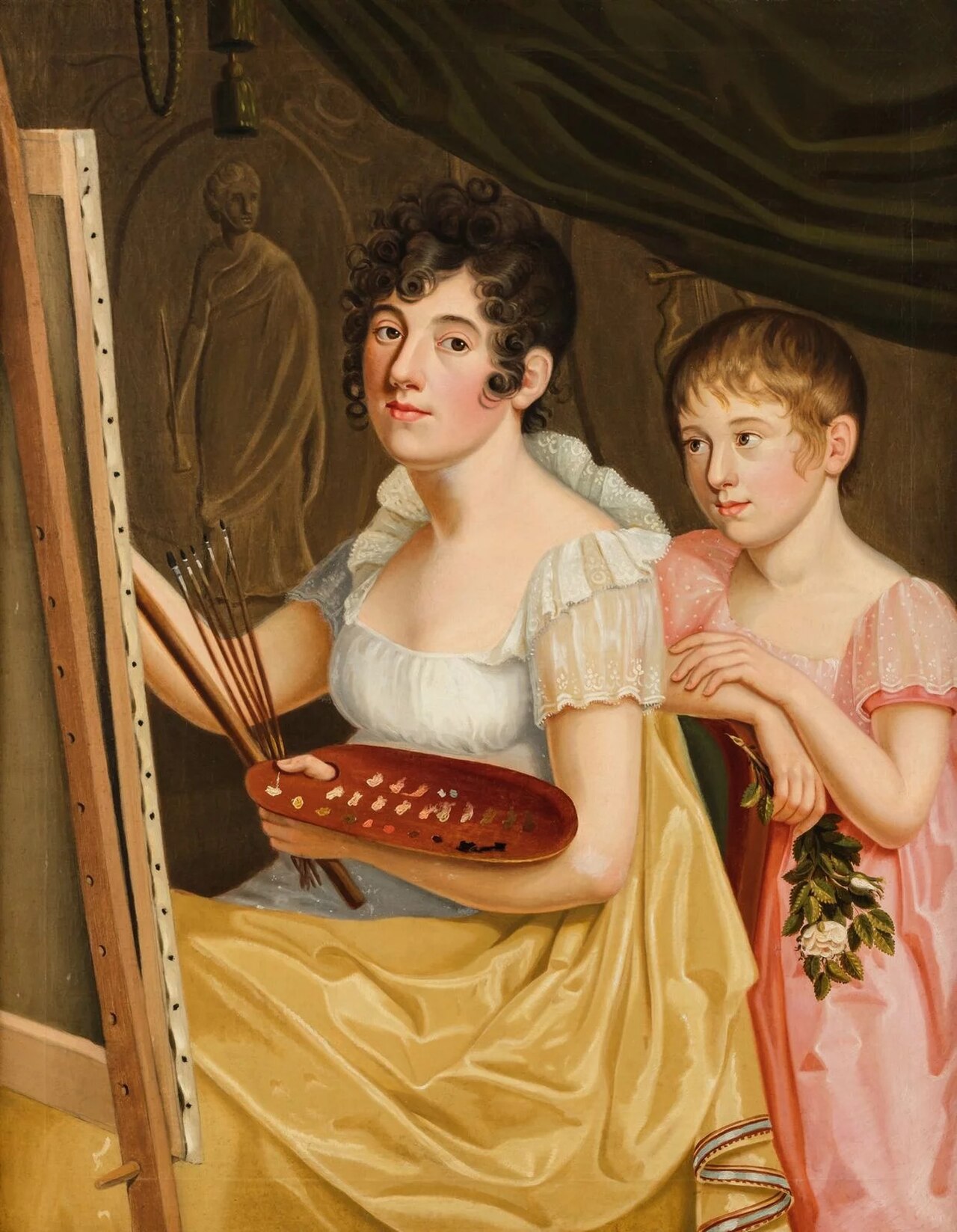Caroline Bardua - Johanna & Adele Schopenhauer (1806).jpg