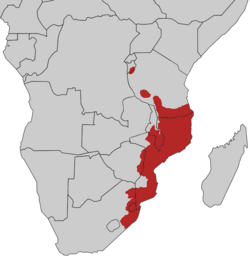 Map of range