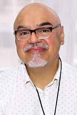 Tobar at the 2023 Texas Book Festival