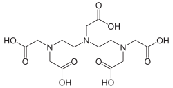 Structure of DTPA