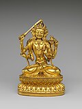 Bodhisattva Manjushri as Tikshna-Manjushri (Minjie Wenshu), China