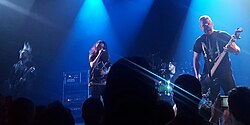 Failure Anthem photographed in Montreal, Quebec, Canada at the Corona Theatre.