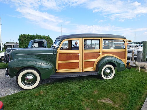 1940 Standard Station Wagon previously owned by North Cove Inn