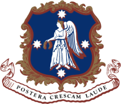 This is the coat of arms of the university.