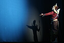 Chance singing Ganesha in Somtow's opera Ayodhya