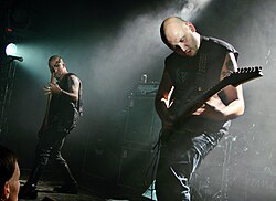 Angelcorpse performing in Paris, 2008