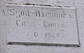 Plaque from Crossconnell school
