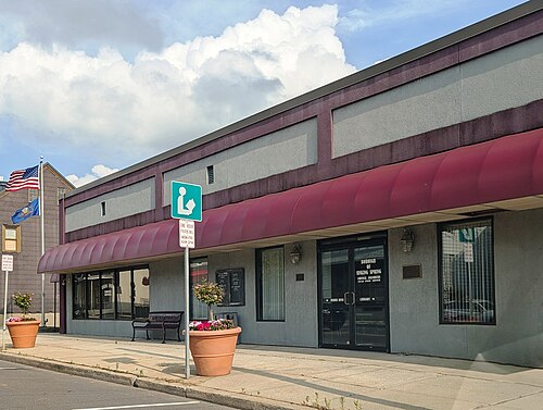 Borough Hall and library