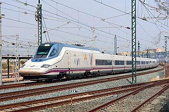 Renfe Class 102 AVE trainset