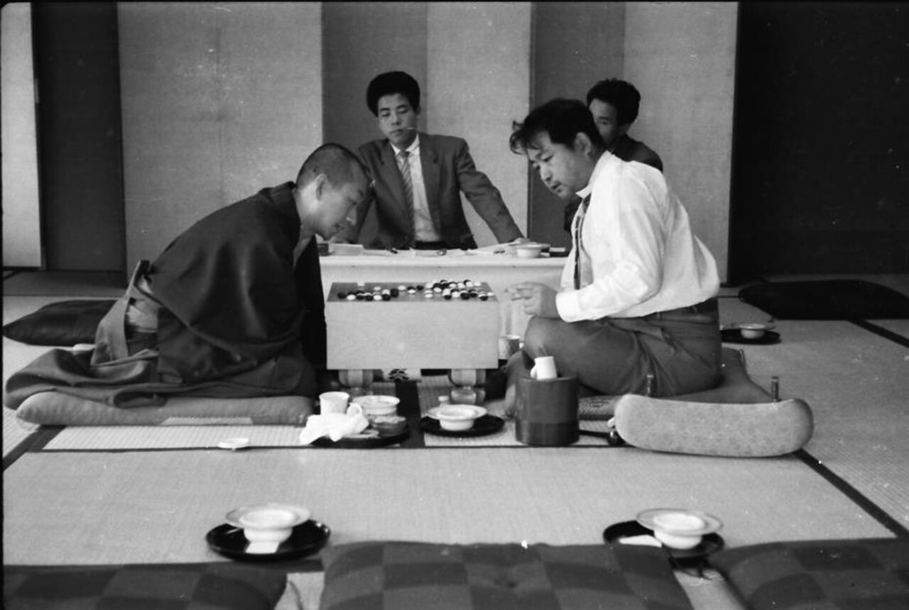 Go Seigen vs Fujisawa Hosai – Mainichi Shinbun event (oct 1957).jpg