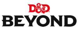 D&D logo with stylized ampersand in red with Beyond with stylized B beneath in black