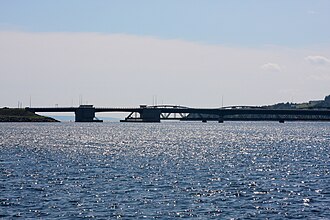 Barra Strait and Bridges from the North