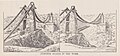 Clifton Suspension Bridge under construction c.1861