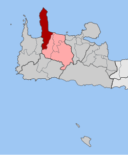 Location within the regional unit