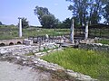 View of the villa of Dionysus containing the large Dionysus mosaic
