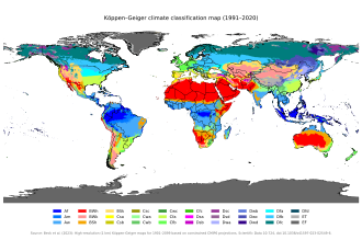World (1991–2020)