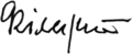Filaret's signature