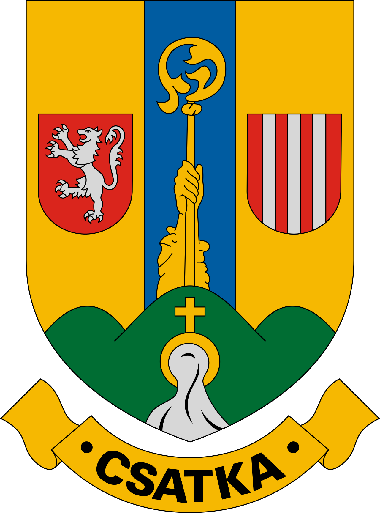 HUN Csatka Címer.svg