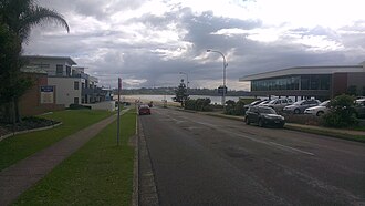 View of Mollymook Beach from Golf Avenue