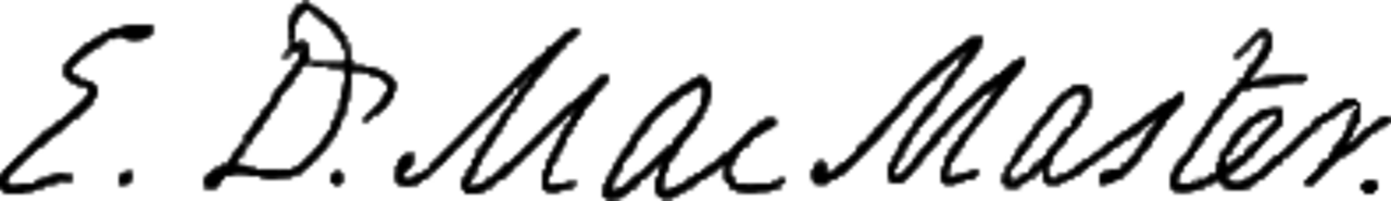 Signature of Erasmus Darwin McMaster (1806–1866).png